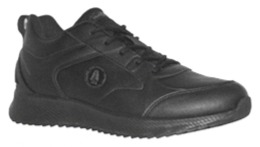 PU Syn School Shoes - Black